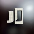 画像1: ジョイントマット素材の切り文字【J】（文字基本高さ70mm　厚み10mm）  (1)