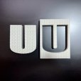 画像1: ジョイントマット素材の切り文字【U】（文字基本高さ70mm　厚み10mm）  (1)